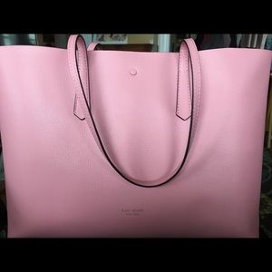 kate spade leather tote.